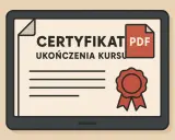 Certyfikat ukończenia kursu PDF. Zdobądź go dzięki darmowemu kursowi fotografii online i zdobądź certyfikat!